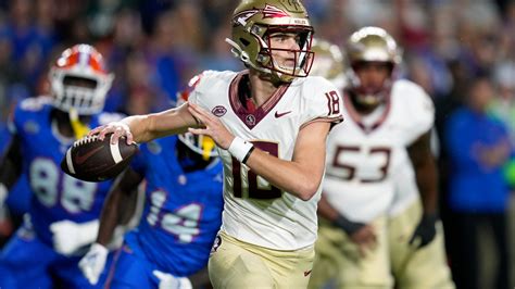 FSU football beats UF, finish regular season undefeated.